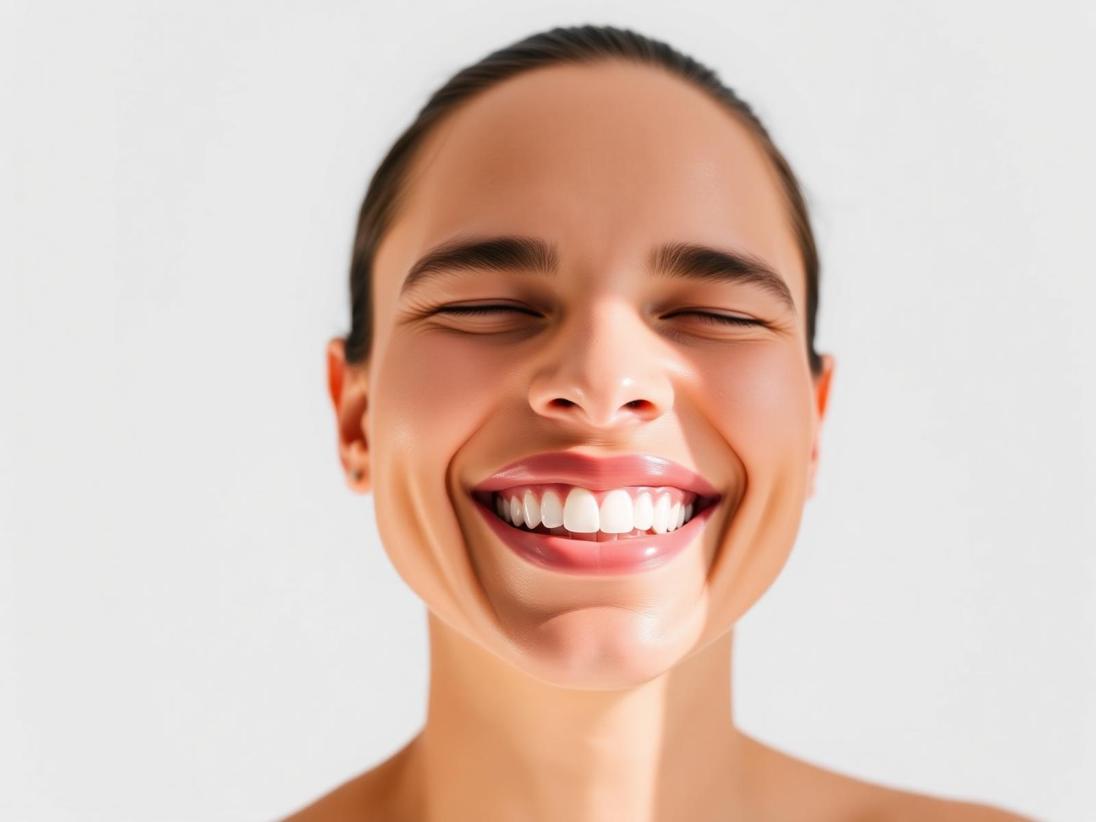 Person with a healthy, confident smile